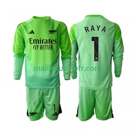 Maillot de Foot Arsenal Raya 1 Extérieur Gardien 2025-26 Manches Longues - Enfant